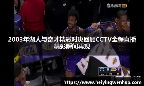 2003年湖人与奇才精彩对决回顾CCTV全程直播精彩瞬间再现